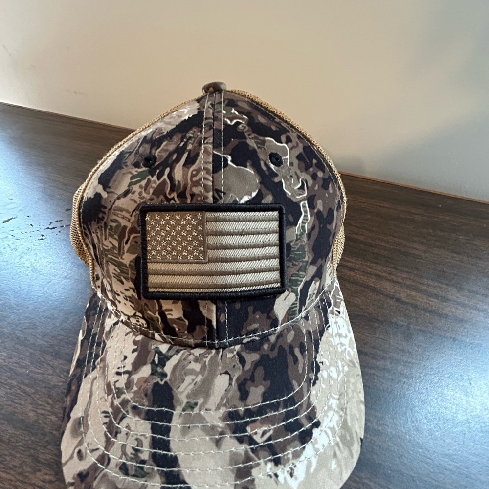 Camo American Flag Cap